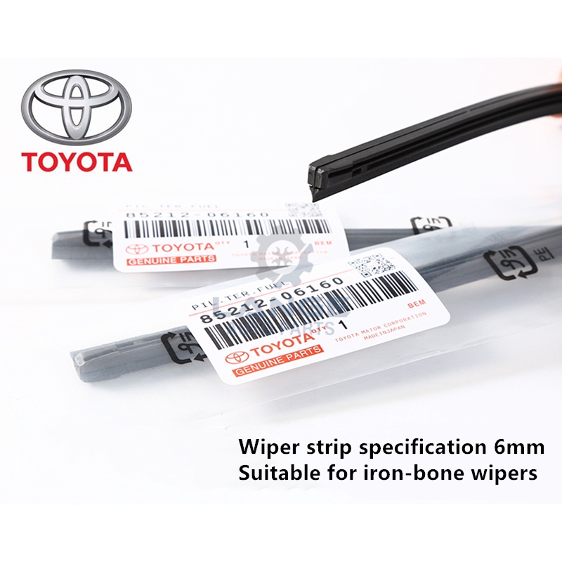 Cần Gạt Nước 6mm Chuyên Dụng Cho Xe Hơi VIOS ALTIS YARIS CAMRY INNOVA Hilux Hiace Fortuner TOYOTA