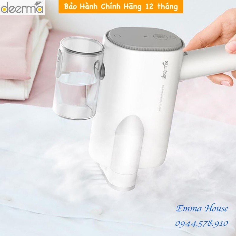 [Mã 229ELSALE hoàn 7% đơn 300K] Máy Là Hơi Nước Thông Minh Deerma HS007, BH 03 Tháng, Bản Tiếng Anh