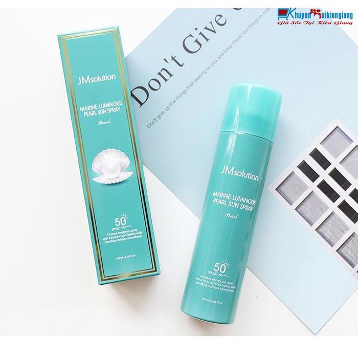 Xịt Chống Nắng Ngọc Trai JM Solution