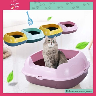 [ TẶNG XẺNG XÚC ] Khay vệ sinh cho mèo, khay cát vệ sinh cho mèo :D CC004