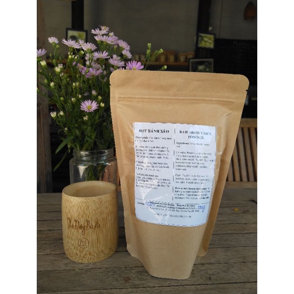 Bột bánh xèo gạo lứt