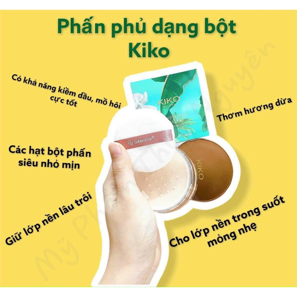 Phấn phù Kiko Loose Powder