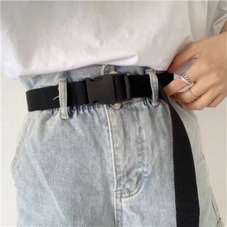 HÌNH THẬT - Thắt lưng khoá bấm 120cm