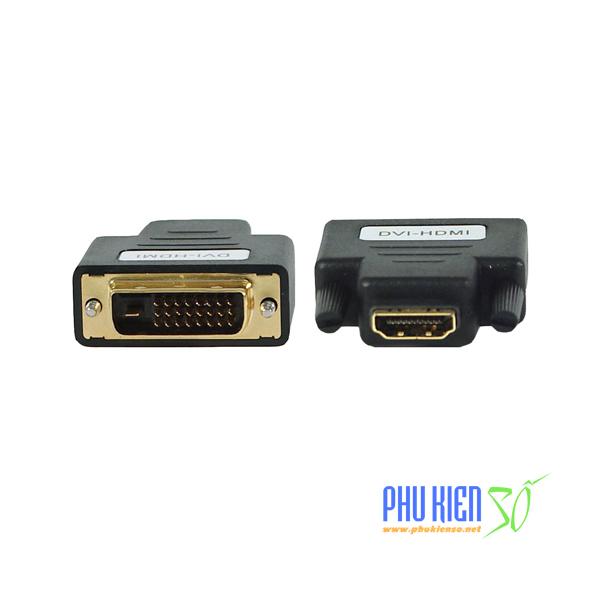 Đầu chuyển đổi DVI-D 24+1 sang HDMI 2 chiều