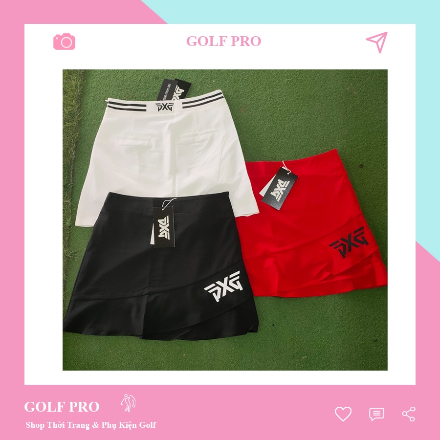 Chân váy chơi golf nữ PXG trang phục thể thao cao cấp GOLF PRO CV008