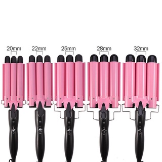 MÁY DẬP XOĂN SÓNG 3 TRỤC JUNMA MÀU HỒNG SIZE 20-22-25-28-32mm SIÊU HÓT