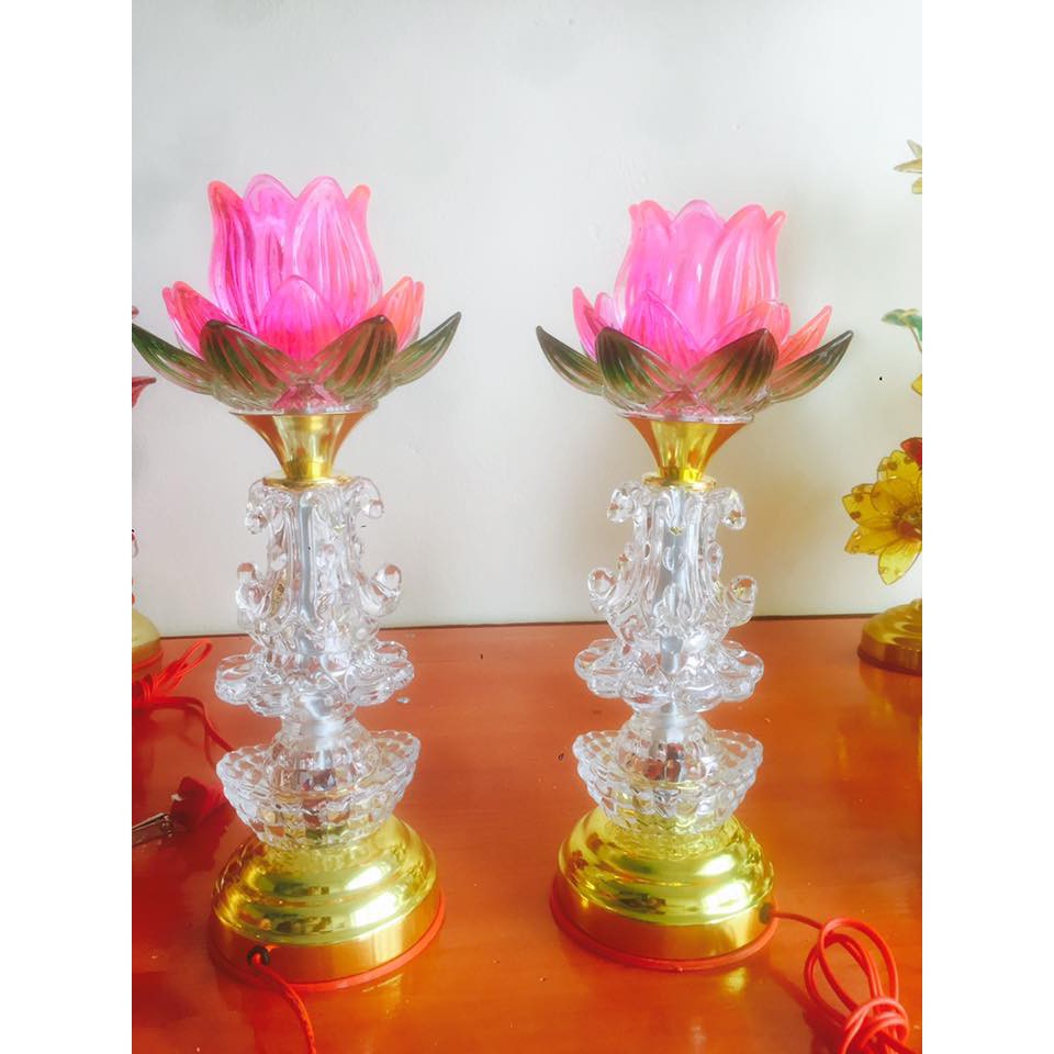 Đèn thờ 1 bông hoa sen