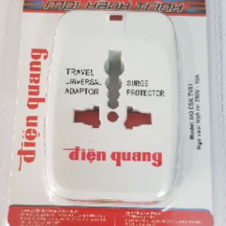 Ổ cắm du lịch Điện Quang TV01