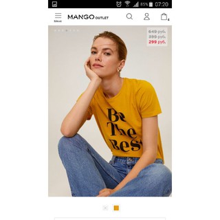 Áo phông Mango auth - hxt kèm bill