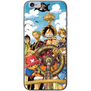 Ốp lưng IPhone 6, 6 Plus in hình One Piece lái tàu