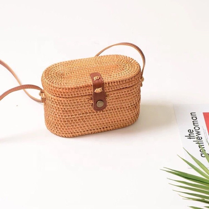 Túi xách mây tre đan, beach bag, Environmental friendliness, thân thiện với môi trường