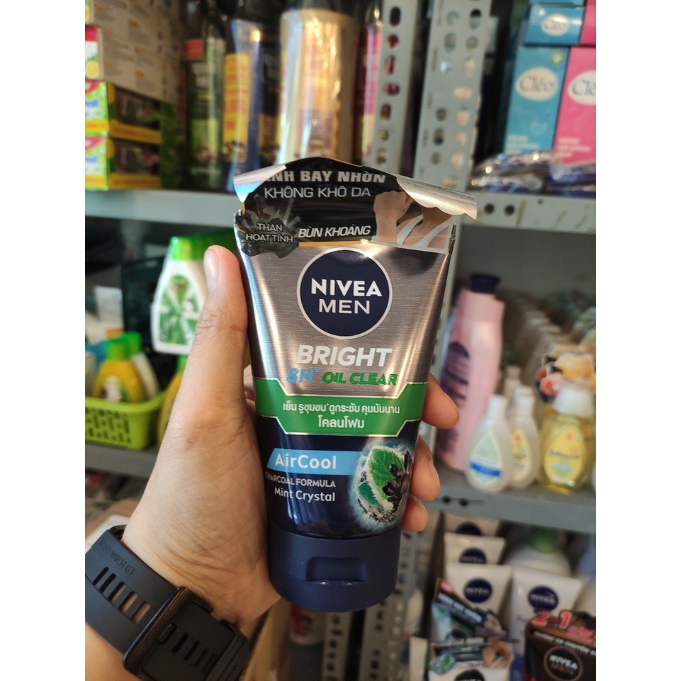 Sữa Rửa Mặt Nivea Men 100g mẫu mới