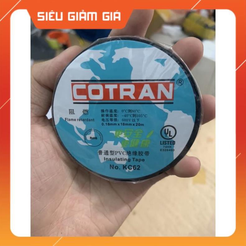 Băng dính điện Cotran siêu dính dài 20m - Giá tốt nhất