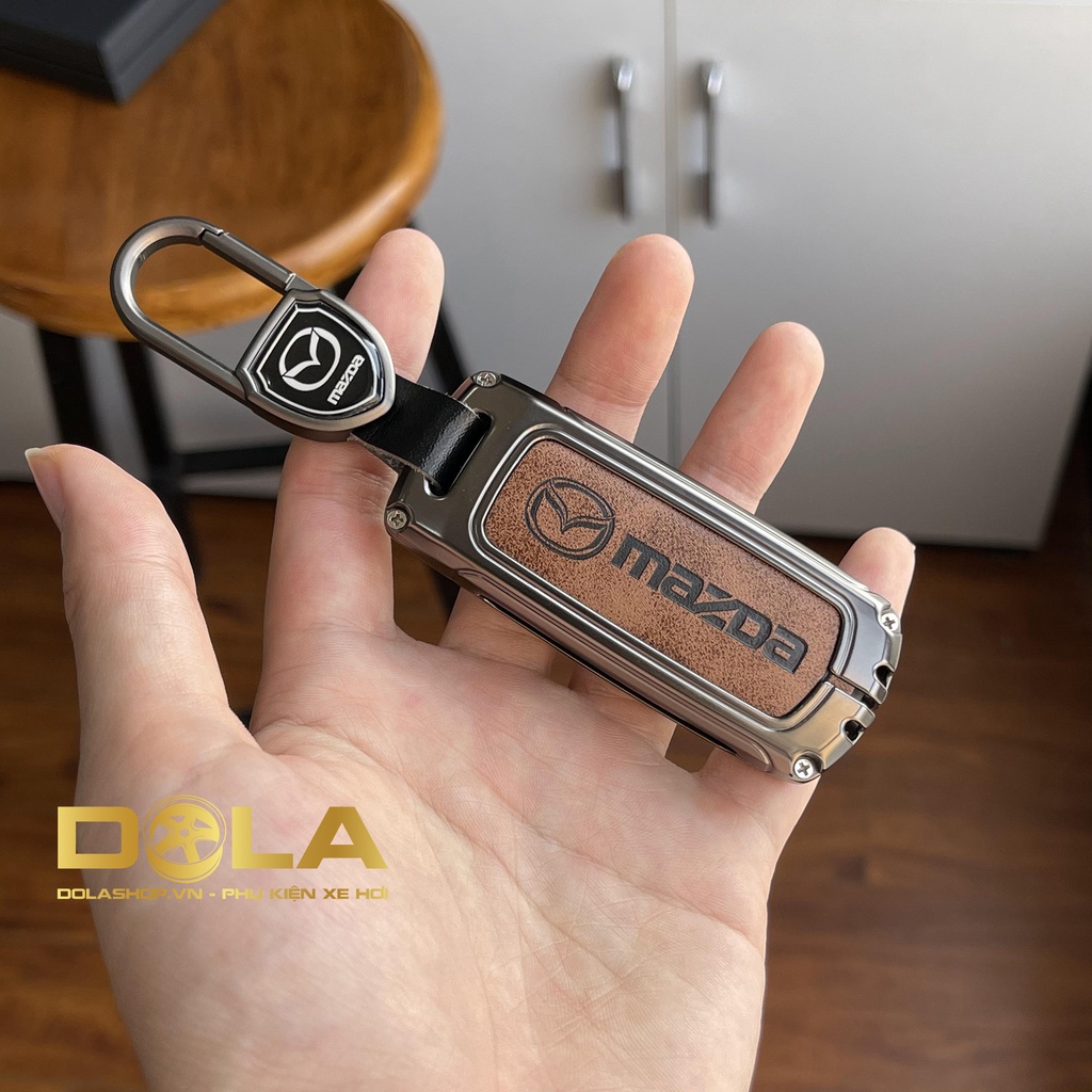 Vỏ ốp khoá xe hơi, Bọc chìa ô tô Mazda 6 , CX5, CX8, Mazda3, Mazda2 M08-A1 dolashop