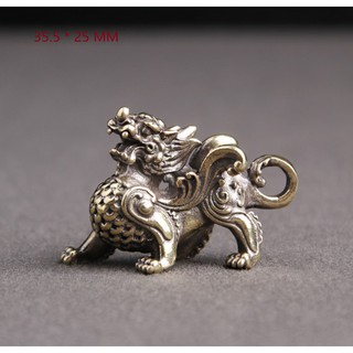 Tỳ hưu mini 🎁FREESHIP🎁 Tượng đồng phụ kiện tiểu cảnh, bàn trà, bàn làm việc