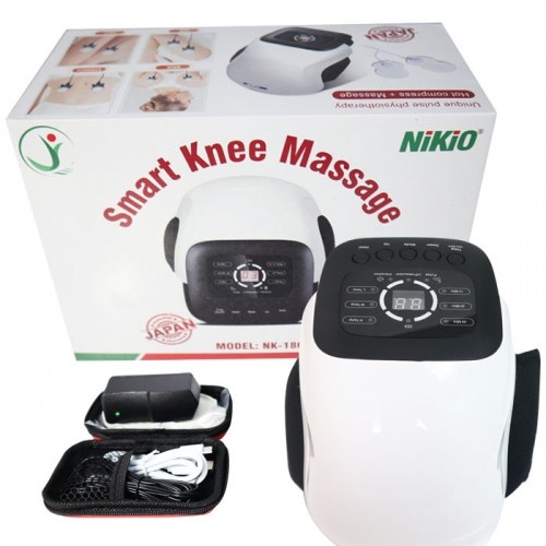 [GIÁ  SỐC] Máy massage đầu gối Nhật Bản Nikio NK-186 - Rung nóng, xung điện kết hợp áp suất khí