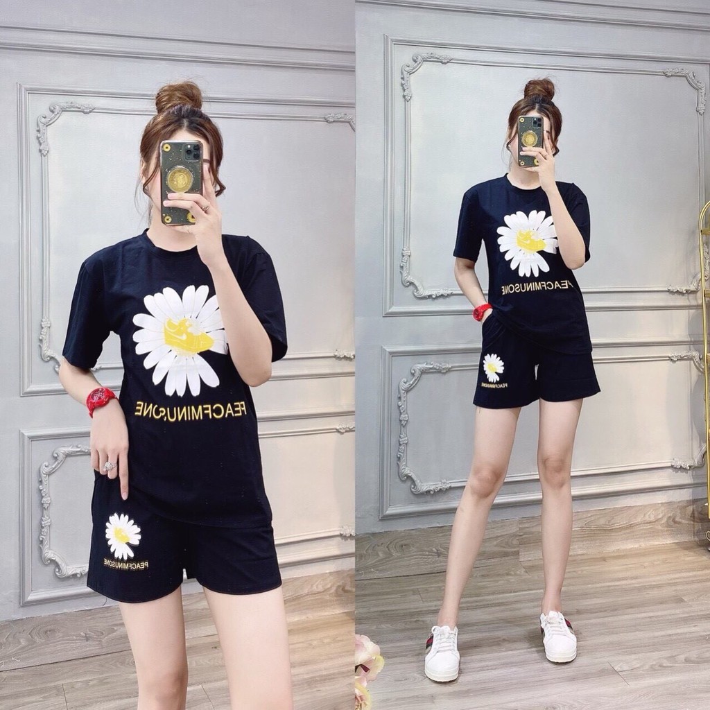 Đồ Bộ Đùi Cotton Đồ Bộ Nữ Mặc Nhà Đẹp | BigBuy360 - bigbuy360.vn