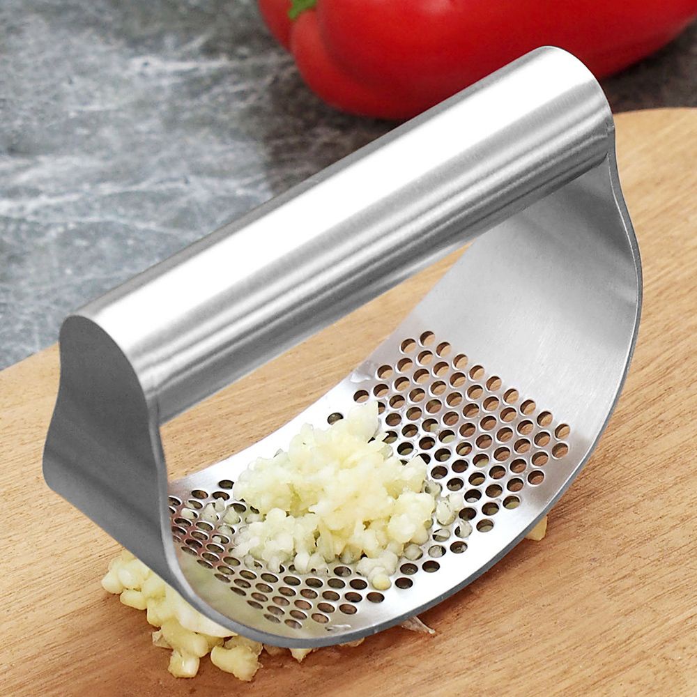 UUMIR Dụng cụ nghiền tỏi bằng thép không gỉ tiện dụng cho nhà bếp