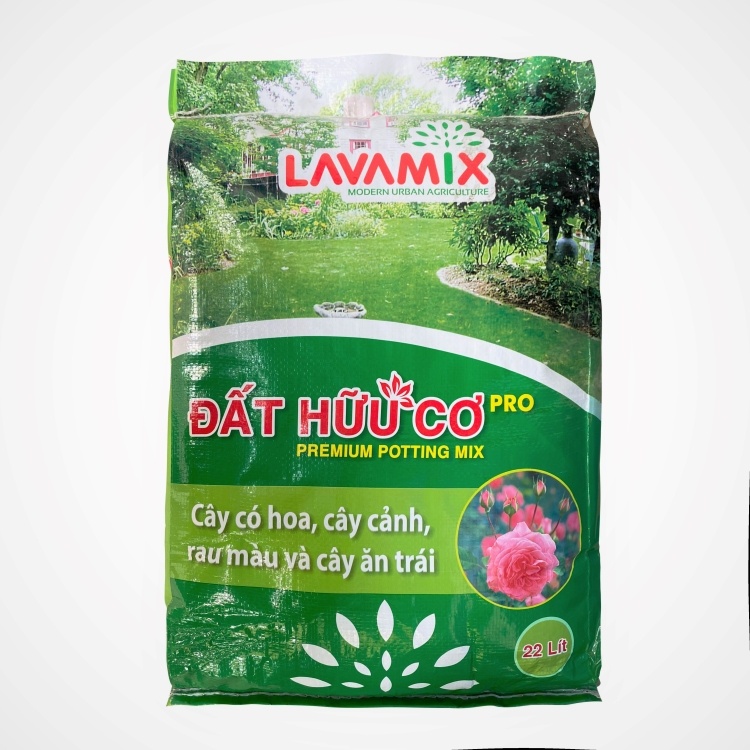 [Chính hãng] ĐẤT HỮU CƠ CAO CẤP PRO LAVAMIX BAO 22dm3 ( khoảng 10-12kg) CHUYÊN TRỒNG RAU, CÂY KIỂNG