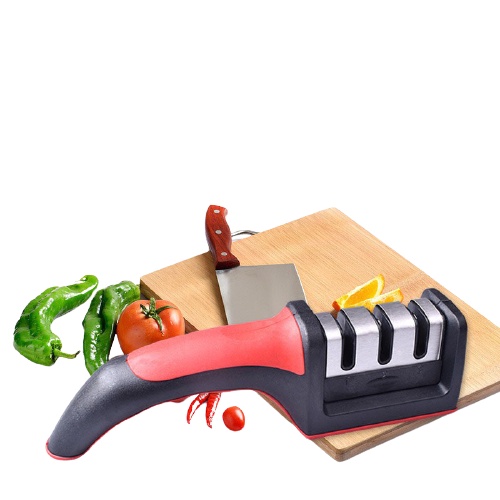 [Thánh Mài Dao] Dụng Cụ Mài Dao Kéo 3 Cấp Độ Cầm Tay Nhanh Bén Siêu Tiện Lợi