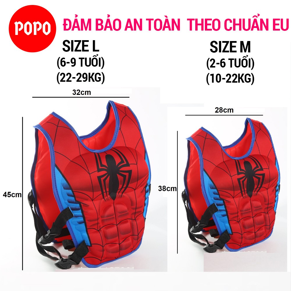 Phao bơi trẻ em POPO-LIFE3 chất liệu cao cấp an toàn tuyệt đối cho bé chất lượng đạt chuẩn EU