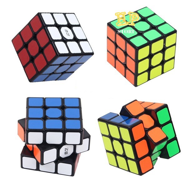 Rubik 3x3 Robik Qiyi Sail W Khối Lập Phương 3 Tầng Ma Thuật Xoay Mượt, Lõi Cứng Cáp Bền - RB01