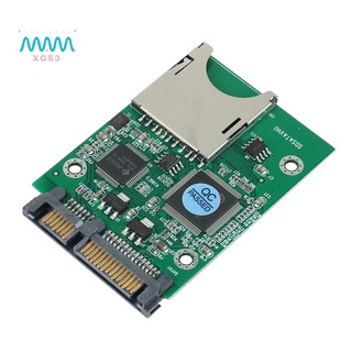 Bộ Chuyển Đổi Thẻ Nhớ Kỹ Thuật Số SDHC MMC Sang 7+15P SATA Serial ATA Không Cần Trình Điều Khiển