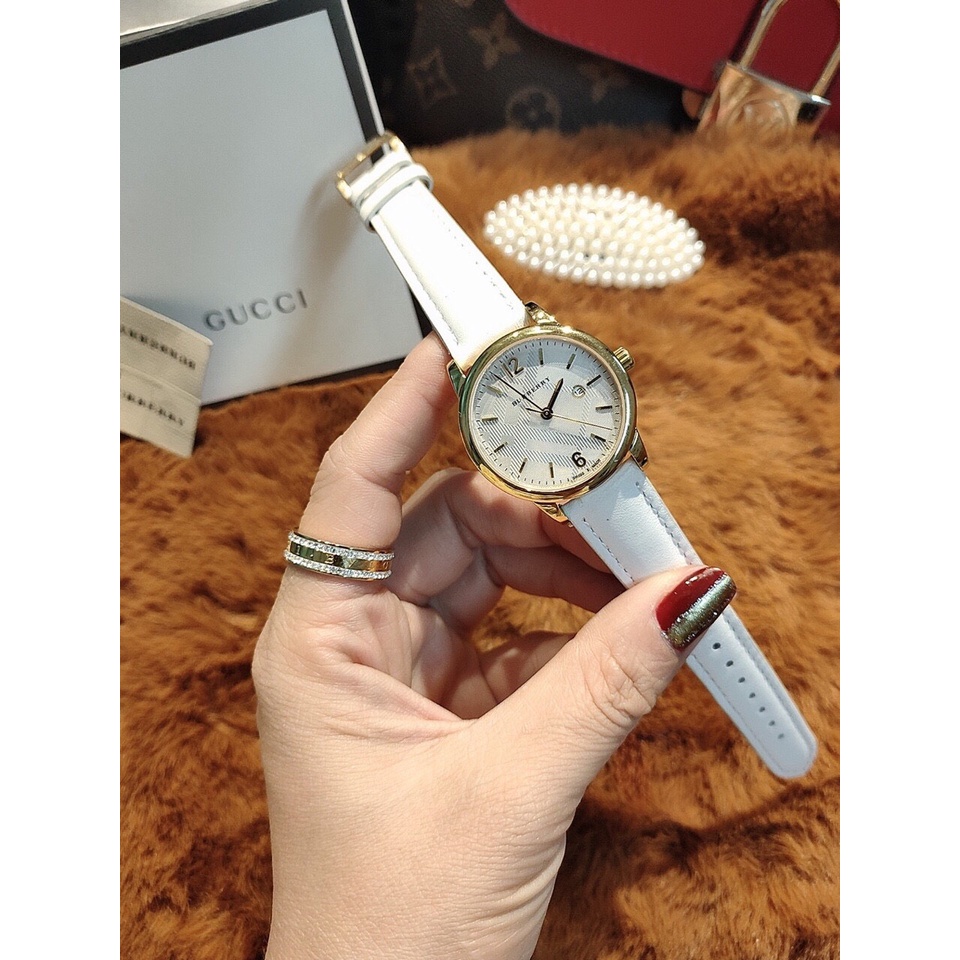 Đồng hồ nữ Burberry chính hãng cao cấp đẹp, đồng hồ nữ dây da thời trang cao cấp Fullbox mã A21 | BigBuy360 - bigbuy360.vn
