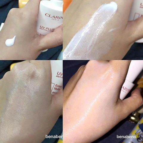 Kem chống nắng Clarins Rosy Glow 50ml