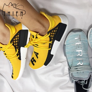 ( CÓ SẴN) -  Giày NMD HUMAN RACE vàng