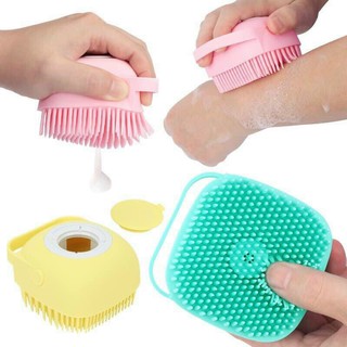 bông tắm silicon tạo bọt
