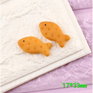 Set 2 mô hình bánh cá trang trí nhà búp bê, stellariva