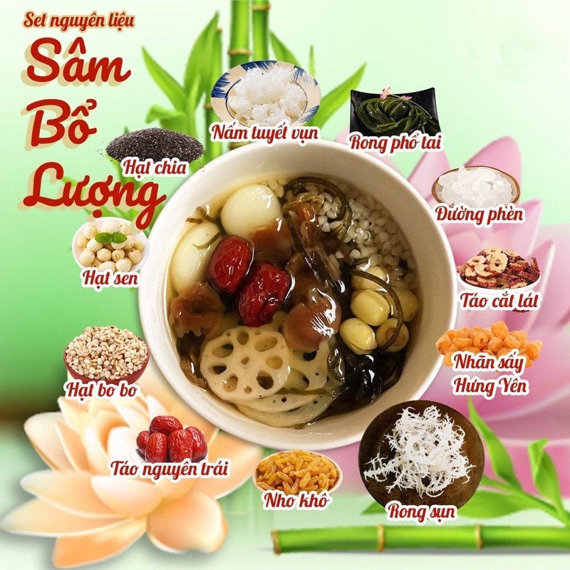 𝐒𝐀̂𝐌 𝐁𝐎̂̉ 𝐋𝐔̛𝐎̛̣𝐍𝐆 - 𝐒𝐞𝐭 𝟏𝟒 𝐯𝐢̣  300𝐆𝐑 𝐧𝐚̂́𝐮 5𝐥𝐢𝐭 𝐧𝐮̛𝐨̛́𝐜