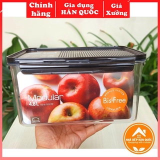 Hộp nhựa đựng thực phẩm, hộp bảo quản thực phẩm Lock and Lock Bisfree Modular - LBF408 4800ml