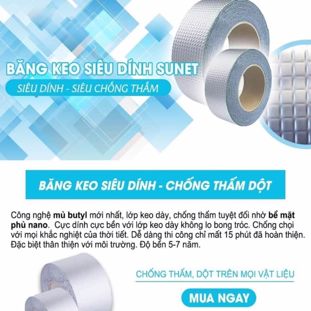 Băng keo siêu dính Sunet