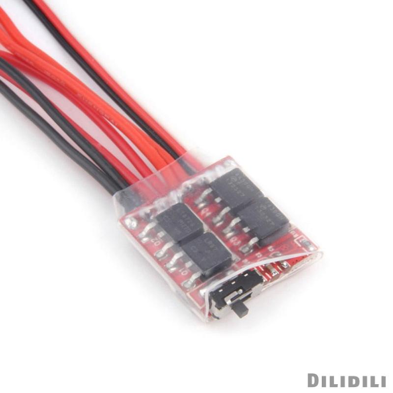 Bộ 12 Bàn Chải Điện 20a Esc Điều Khiển Tốc Độ Phanh Đảo Chiều Cho Xe Hơi / Tàu Thuyền Rc