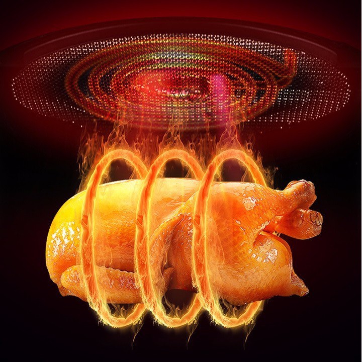 NỒI CHIÊN KHÔNG DẦU CAMEL 5L 1350W - KHÔNG MÙI, KHÔNG KHÓI, KHÔNG DẦU ĂN NGON KHÔNG LO SỢ BÉO