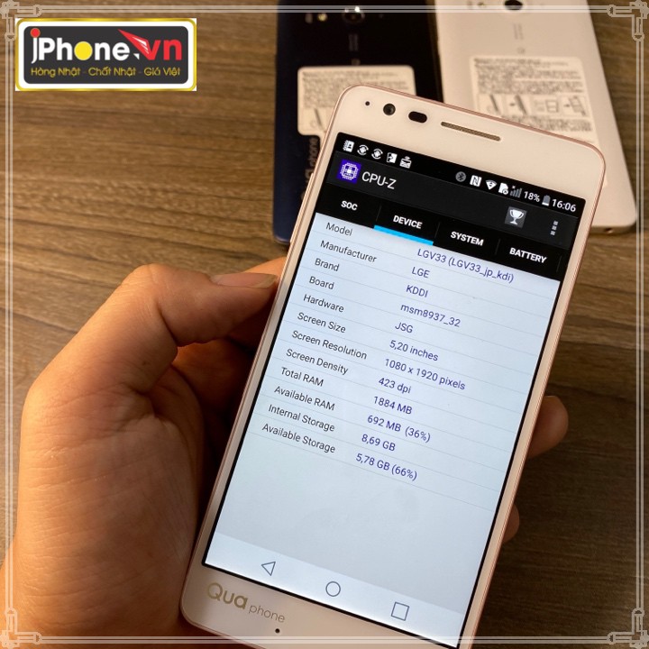 Điện thoại LG Quaphone PX ( LGV33) giá rẻ , đầy đủ tính năng chip lõi 8 , cứng cáp đến từ Nhật Bản | BigBuy360 - bigbuy360.vn