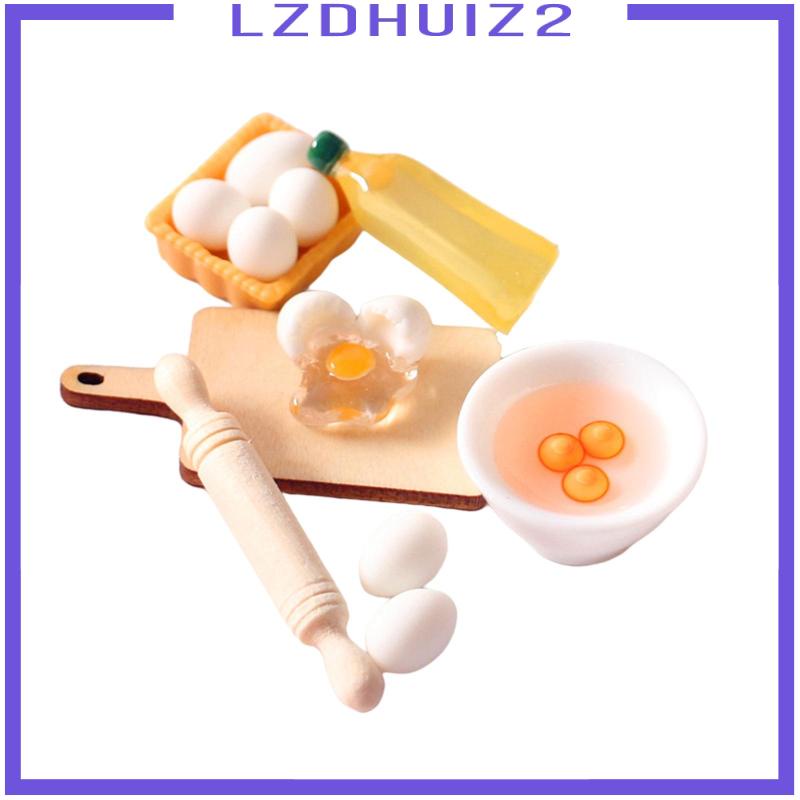 Bộ Đồ Chơi Nội Thất Nhà Bếp Búp Bê Tỉ Lệ 1: 12 Chất Lượng Cao