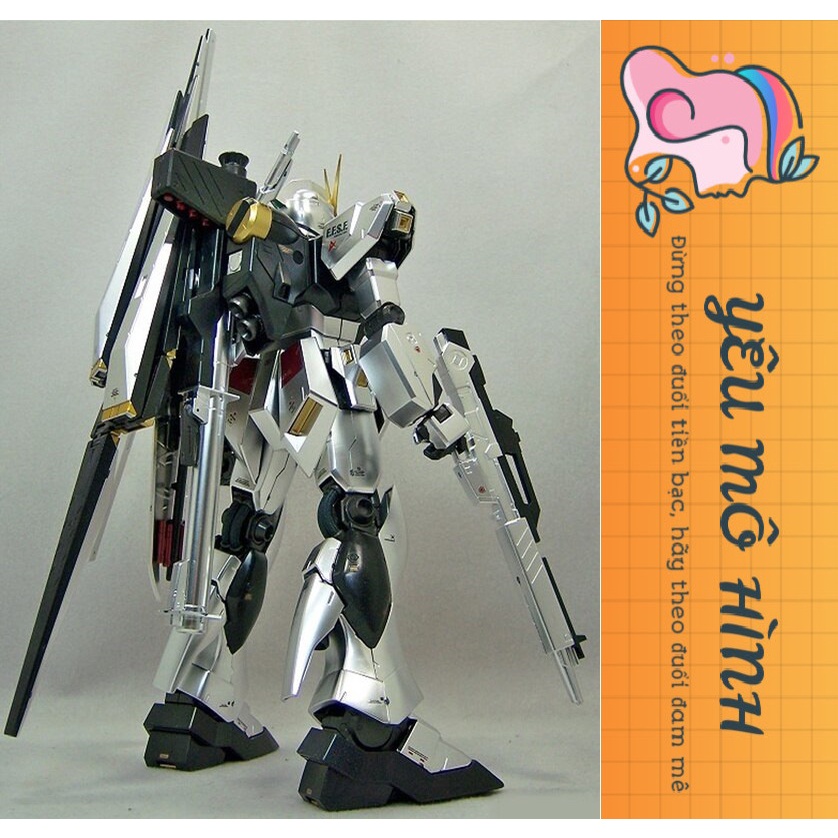 Mô hình Gundam MG RX-93 VFIGHTER ver.Ka Titanium Finish  Tặng kèm Decal nước và Base Gundam MG