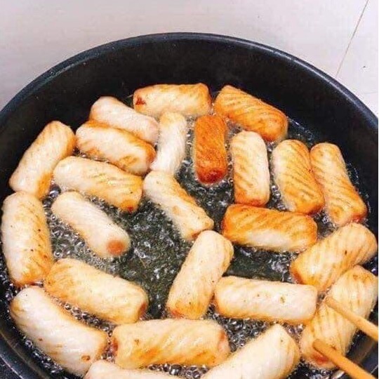 Mực Xoắn Lacusina dùng để chiên và thả lẩu, viên thả lẩu đóng gói 100gram, 500 gram