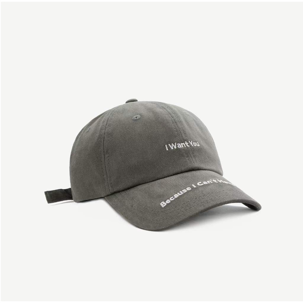 Nón lưỡi trai LINJW bằng cotton có thể điều chỉnh thời trang Hip Hop