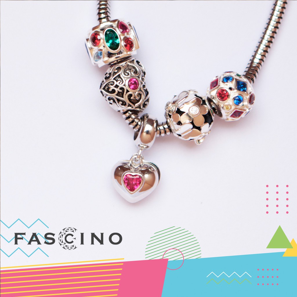 CHARM BẠC 950 FASCINO HỒ ĐIỆP MỘNG