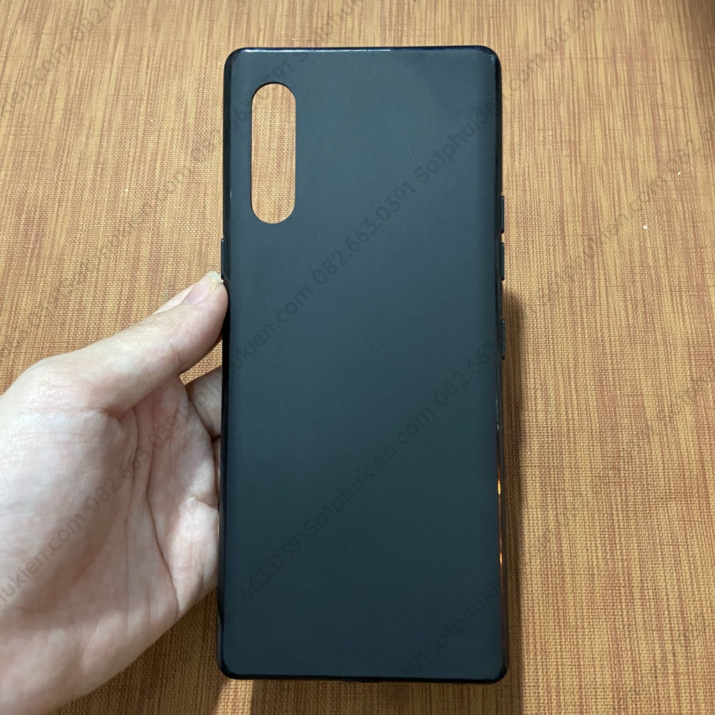 Ốp lưng Lg Velvet / Velvet 2 pro dẻo đen trơn cao cấp