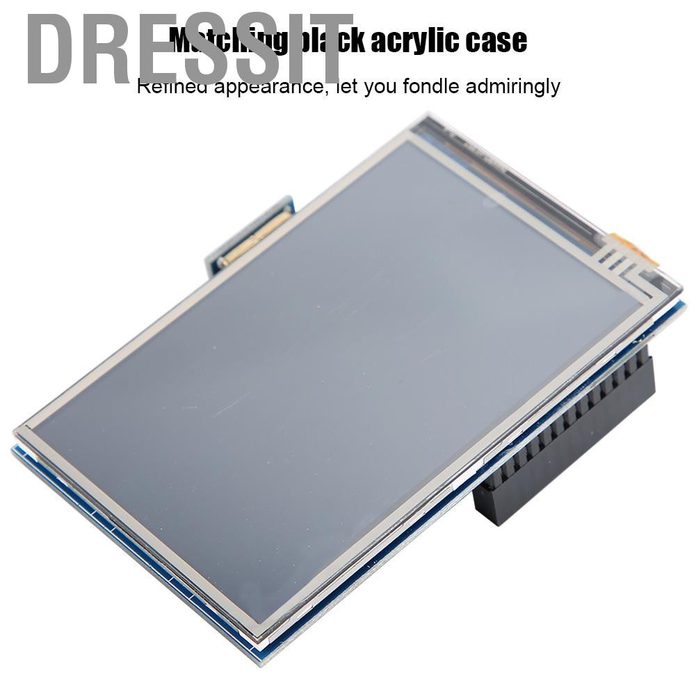Dressit 3.5 inch 1920x1080P IPS LCD Display Resistance Touch Screen for Raspberry Pi GS