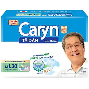 TÃ DÁN CARYN ĐỦ SIZE M10/ML10/XL10/M20/ML20/XL20