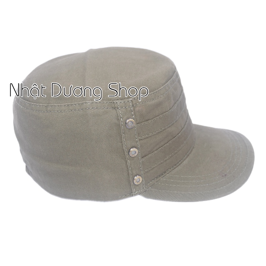 [ Nhiều màu ]Nón kết đầu bằng bít đuôi không thêu có 6 sò - có may thun phía sau giúp giữ chặt nón và tăng size vòng đầu