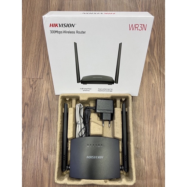 Bộ kích sóng Wifi Hikvision DS-WR3N, Hàng chính hãng, Bảo hành 2 năm