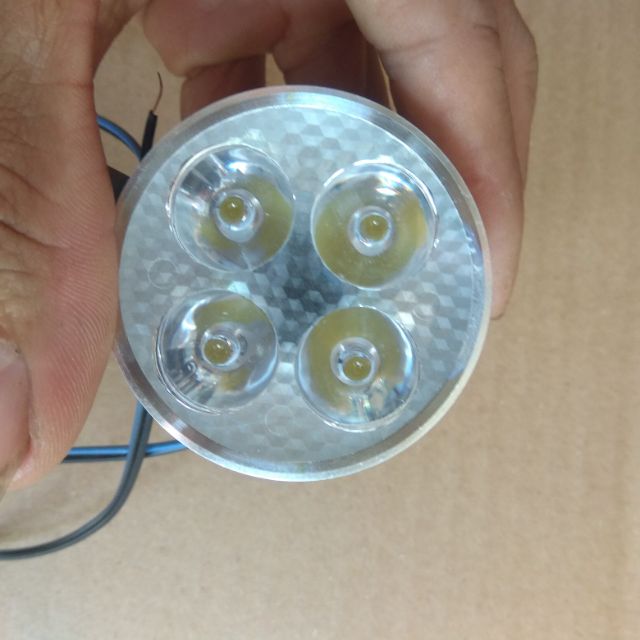 Đèn led 4 bóng 12v siêu sáng
