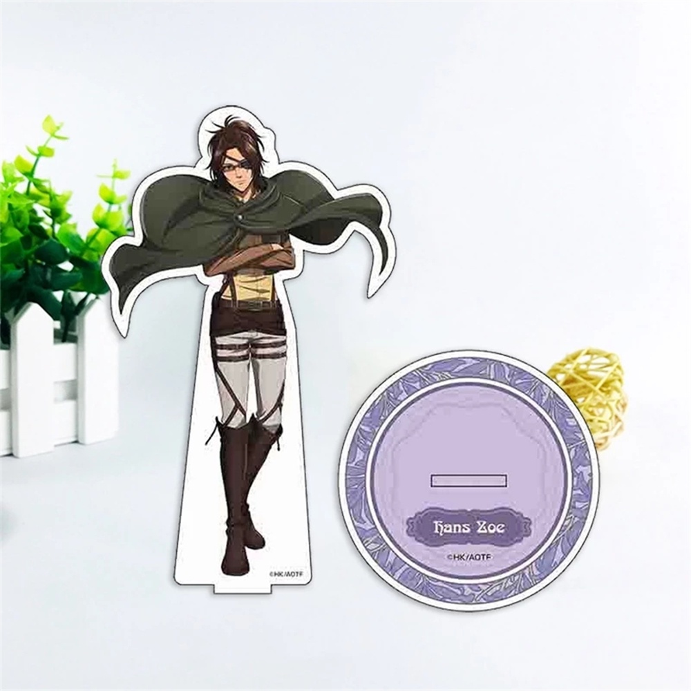 Mô hình nhân vật anime attack on titan bằng acrylic dễ thương dùng để trang trí